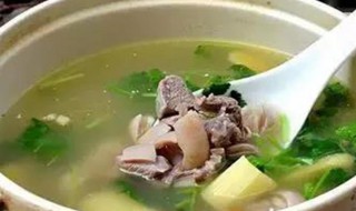 清汤羊肉的汤怎么做 清水羊肉汤的做法