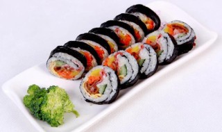 寿司和紫菜包饭哪里不同