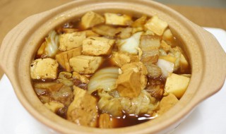 砂锅白菜豆腐的做法窍门 砂锅白菜豆腐的做法窍门图片