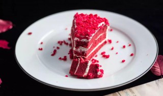 红丝绒蛋糕 红丝绒蛋糕图片