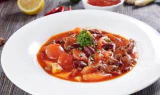 番茄红腰豆怎么做好吃 番茄红腰豆牛肉