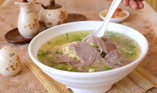 牛肉汤的制作方法 炖牛肉汤的做法及配料
