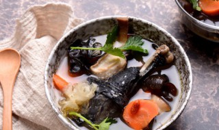 干海螺煲汤的做法 干海螺片煲乌鸡汤怎么做