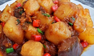 土豆焖肉末怎么做 土豆焖肉末怎么做好吃窍门