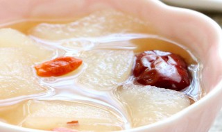 冰糖炖雪梨红枣的做法 冰糖雪梨红枣功效与作用