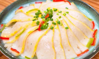 荆州鱼糕的正宗做法和配方 荆州鱼糕吃法窍门