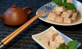 绿茶豆腐做法 绿茶豆腐