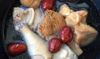 鸡腿炖杏鲍菇的做法窍门 红枣杏香鸡腿汤