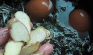 艾叶生姜煲鸡蛋 艾叶生姜煲鸡蛋的作用
