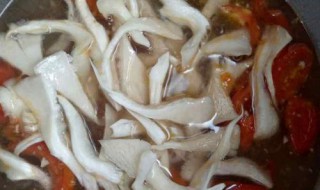 平菇烧汤面怎么做 平菇烧汤面怎么做好吃窍门