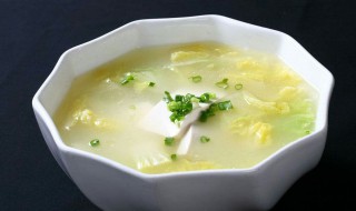 鸡蛋白菜汤的做法大全家常 鸡蛋白菜汤的做法