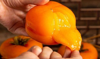柿子怎么去涩又脆又甜 柿子可以吃皮吗