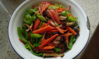 香菇菜胡萝卜包馅的做法 香菇胡萝卜菜菜