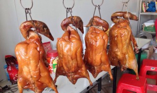 广东烧鸭制作方法与配方 广东烧鸭制作过程