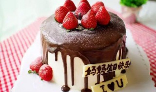 巧克力淋面蛋糕的做法大全 巧克力淋面生日蛋糕的做法