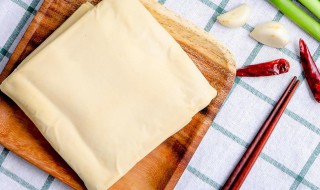 豆皮素卷制作方法 豆皮素菜卷的做法家常窍门