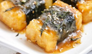海苔豆腐寿司怎么做 海苔寿司在家简单做法窍门