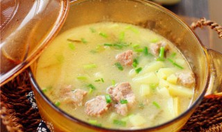 排骨炖土豆汤怎么做好吃窍门 怎么做排骨炖土豆汤