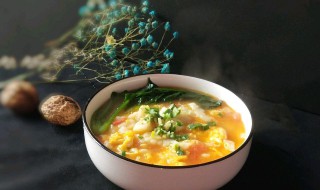 青菜面疙瘩汤制作方法 青菜面疙瘩的做法