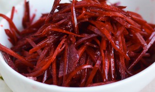 红菜头怎么吃 红菜头的功效与作用与禁忌