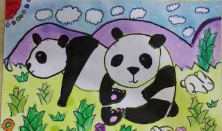 熊猫怎么画 简笔画 熊猫怎么画
