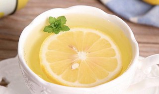 栀子花和柠檬片泡水的功效和作用 栀子花和柠檬片泡水的功效
