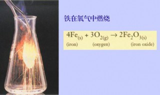 铁丝在氧气中燃烧化学方程式 铁丝在氧气中燃烧化学方程式配平