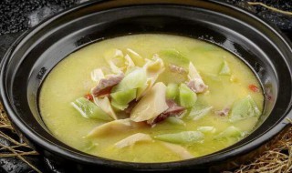 笋鲜汤的制作方法 笋鲜汤的制作方法和配料