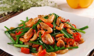 小海虾炒韭菜怎么做好吃 小海虾炒韭菜的做法步骤