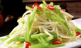 芹菜黄豆芽炝锅面条怎么做好吃 芹菜黄豆芽炝锅面条怎么做