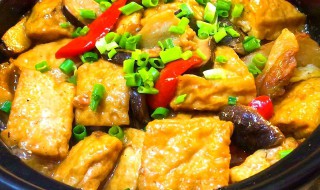 怎么做香菇焖豆腐