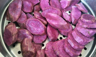 蒸紫薯吃起来很干怎么办 紫薯蒸着吃很干怎么办