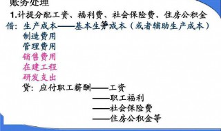 职工福利费会计分录怎么做 职工福利费怎么做账务处理