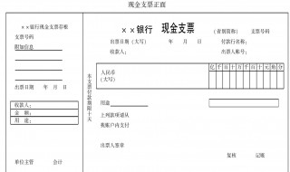 现金支票的用途（现金支票的用途栏可填写的内容包括）