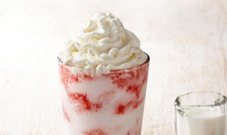 草莓星冰乐怎么做 草莓星冰乐制作方法