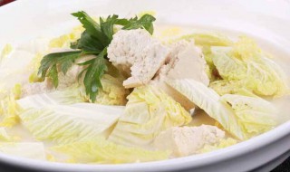 大白菜炖豆腐汤的做法 大白菜炖豆腐的功效与作用