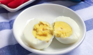早餐吃水煮蛋的功效 早餐吃水煮蛋