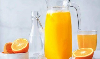 鲜榨橙汁的做法配方窍门 鲜榨橙汁的做法