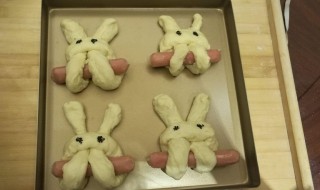 兔子面包的做法视频 兔子面包的做法