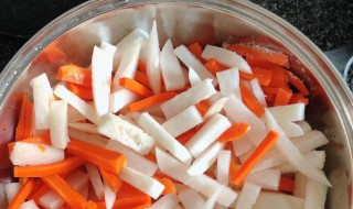 萝卜丝泡菜的腌制方法窍门 萝卜丝泡菜的腌制方法和配料