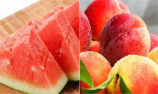 桃子和西瓜可以一起吃吗 辟谣 桃子和西瓜可以一起吃吗