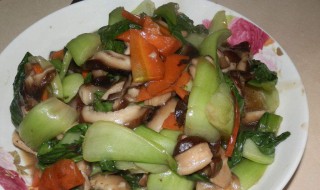 香菇油菜怎么做 香菇油菜怎么做好吃又简单