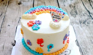 生日蛋糕的制作方法和步骤 生日蛋糕的制作方法