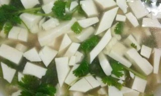 蘑菇豆腐汤的家常做法 豆腐汤的家常做法