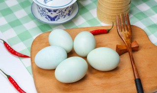 咸鸭蛋煮熟后可以保存多久 咸鸭蛋煮熟后能放多久?
