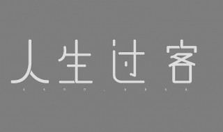 人生中的过客经典句子 人生中的过客经典句子6