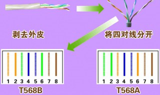 网线的接法介绍（网线详细接法）