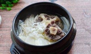 韩国的牛尾汤怎么做 韩国牛尾汤的做法和配方