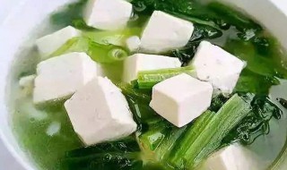 豆腐菠菜汤的家常做法窍门 豆腐菠菜汤的家常做法