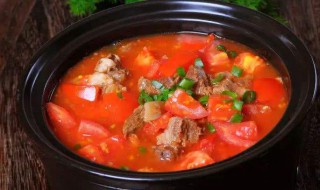 番茄牛肉汤的家常做法 番茄牛肉汤的家常做法大全